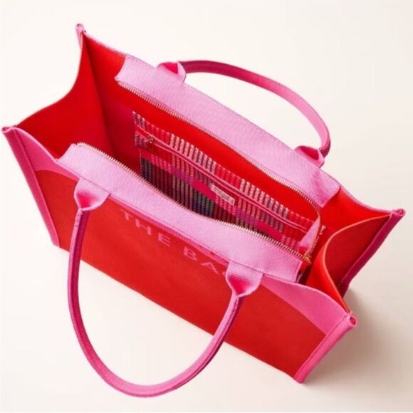 Kate Spade "It's In The Bag" Colorblock Knit Tote Bag Target Collaboration NEW - Picture 2 of 6